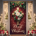 thumbnail image 3 of Decorative Design Christmas Banner Religious Theme Holiday Decoration Keep Christ in Christmas Banner for Church Event Indoor Decoration Religious Gathering, 3 of 9