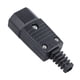thumbnail image 4 of 20X Negro IEC-320 C14 Macho Clavija Conector Enchufe de Entrada de Potencia AC 250V 10A, 4 of 5