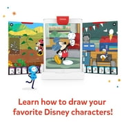 Osmo - Super Studio Disney Mickey Mouse & Friends Starter Kit - Age 6-12 - Learn Disney Drawings, 100+ Cartoon Drawings, Erasable Drawing Board, Sketchbook, Drawing Pad, Art Sets, STEM Educational Toy