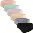 thumbnail image 1 of Pxiakgy Culottes Intimes pour Femmes 95 % Polyamides 5 % Élasticité Grossesse Femme Multicolore + L, 1 of 6