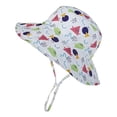 thumbnail image 2 of 1 pieza de sombrero para el sol para bebé, sombrero para bebé niño, sombrero para niño pequeño, sombrero de pescador para niñas, sombrero de playa para bebé con ala ancha, gorras para niños, 2 of 8