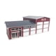 thumbnail image 2 of Modelo de construcción de casa Escena en miniatura Colección de modelos Simulación de ensamblaje DIY Estilo A, 2 of 9