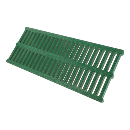 HOMEMAXS  Driveway Drain and Grates Kitchen Cover Bevel Square Removable Green