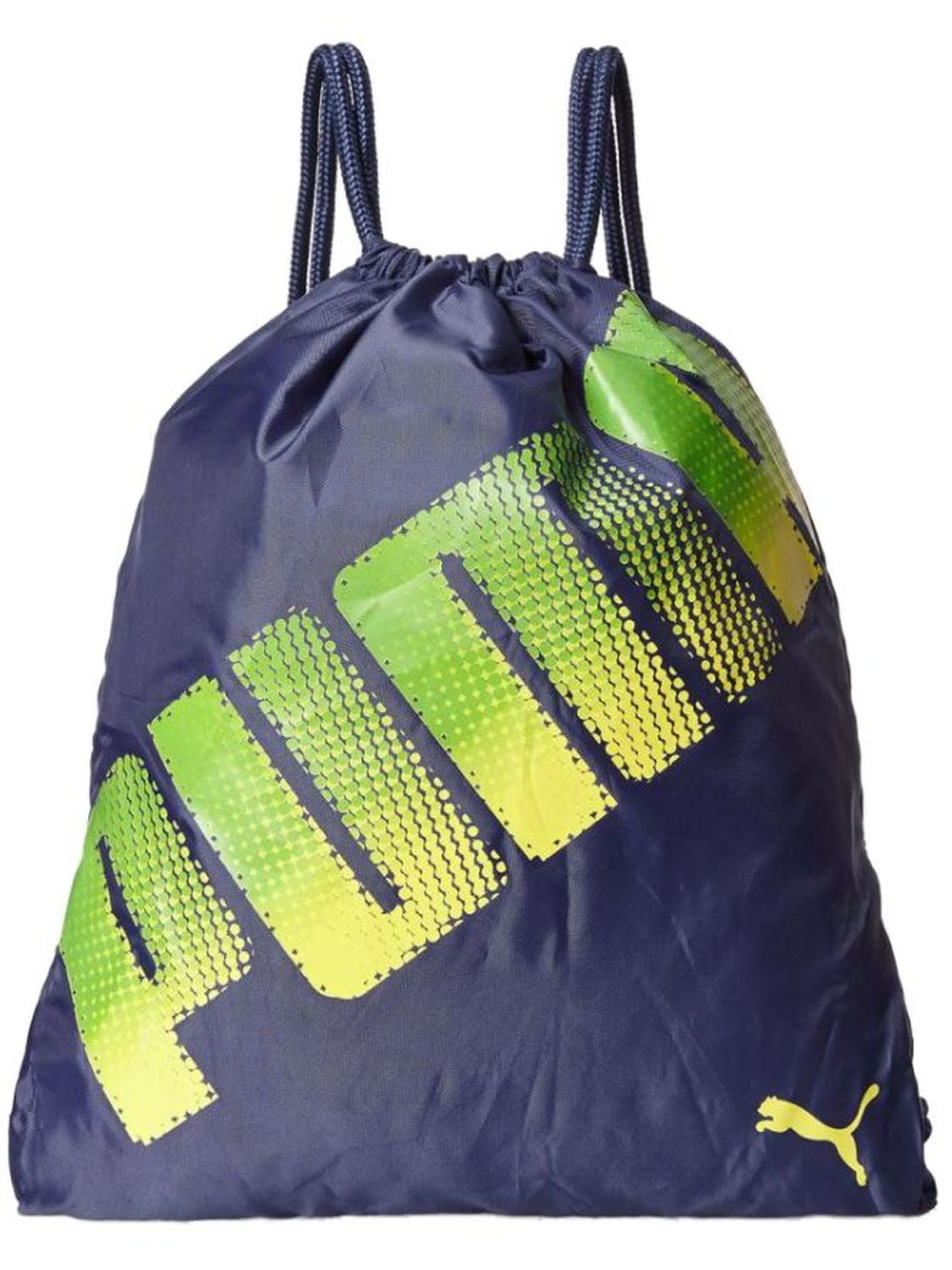 green puma bag