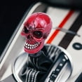 thumbnail image 3 of Fairnull Gear Shift Knob Simple Installation Exquisite Craftsmanship Car Accessories Skull Head Manual Car Gear Stick for ATV, 3 of 9
