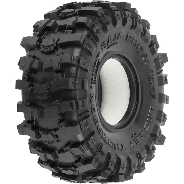 Libérez des Frissons Tout-Terrain avec des Pneus Crawler de Course 1/10 MT Baja Pro X Pred F/R 1.9 - Adhérence et Performance Ultimes pour les Coureurs Sérieux!