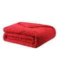 thumbnail image 5 of Mainstays Red Polyester Bed Blanket, King, 5 of 5