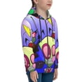 thumbnail image 3 of Alien Invader Zim Teen Sweatshirts Hoodies Youth Hooded Hoody Fashion Zipper Coat For Boys And Girls, 3 of 7