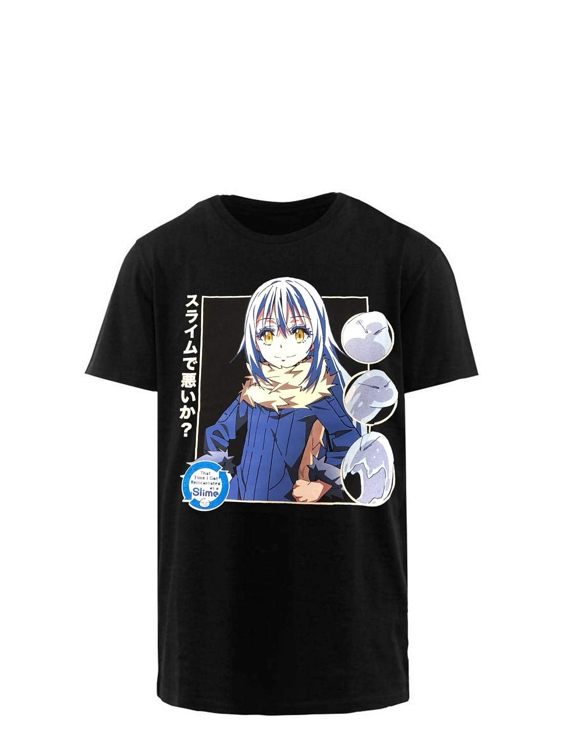 Bioworld Rimuru Reincarnated As A Slime T Shirt Black Walmart Com