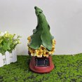 thumbnail image 3 of Estatua de elfo de resina, artesanía, luz Solar, flor, enanos, esculturas, decoración del césped del hogar Likrtyny Libre de BPA, 3 of 9