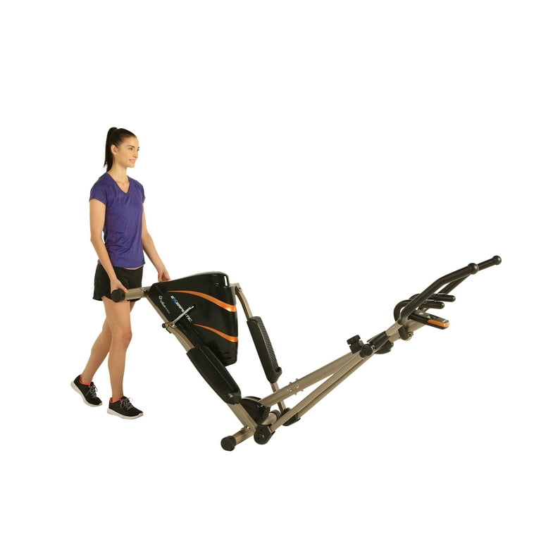 Exerpeutic 2000XL Bluetooth Smart Cloud Fitness High Capacity Elliptical Trainer