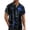 #112-Blue, variant on Men's Vintage Bowling Shirts 1950s Retro Casual Button Down Shirts Rockabilly Style Short Sleeve Regular Fit Hawaiian Shirts