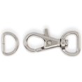 thumbnail image 4 of Dritz Swivel Hooks & D Rings 1/2in Nickel Bag & Tote Accessories, 1/2", 12ct, 4 of 7