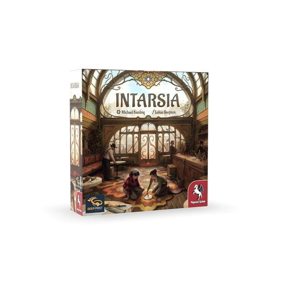 Pegasus Spiele Jeu de Société Intarsia