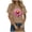 Khaki, variant on Levmjia Women's Butterfly & Flower Print T-Shirt, Slim Fit Summer Crewneck Tee, Casual Stretchy Poly Spandex Top,