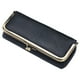 thumbnail image 1 of Estuche para gafas de piel sintética resistente al desgaste, organizador de gafas. Negro, 1 of 9
