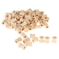 thumbnail image 3 of WINDLAND 100 Pcs Empty Thread Spools Wood Empty Spools Sewing Thread Ribbon Holder, 3 of 11