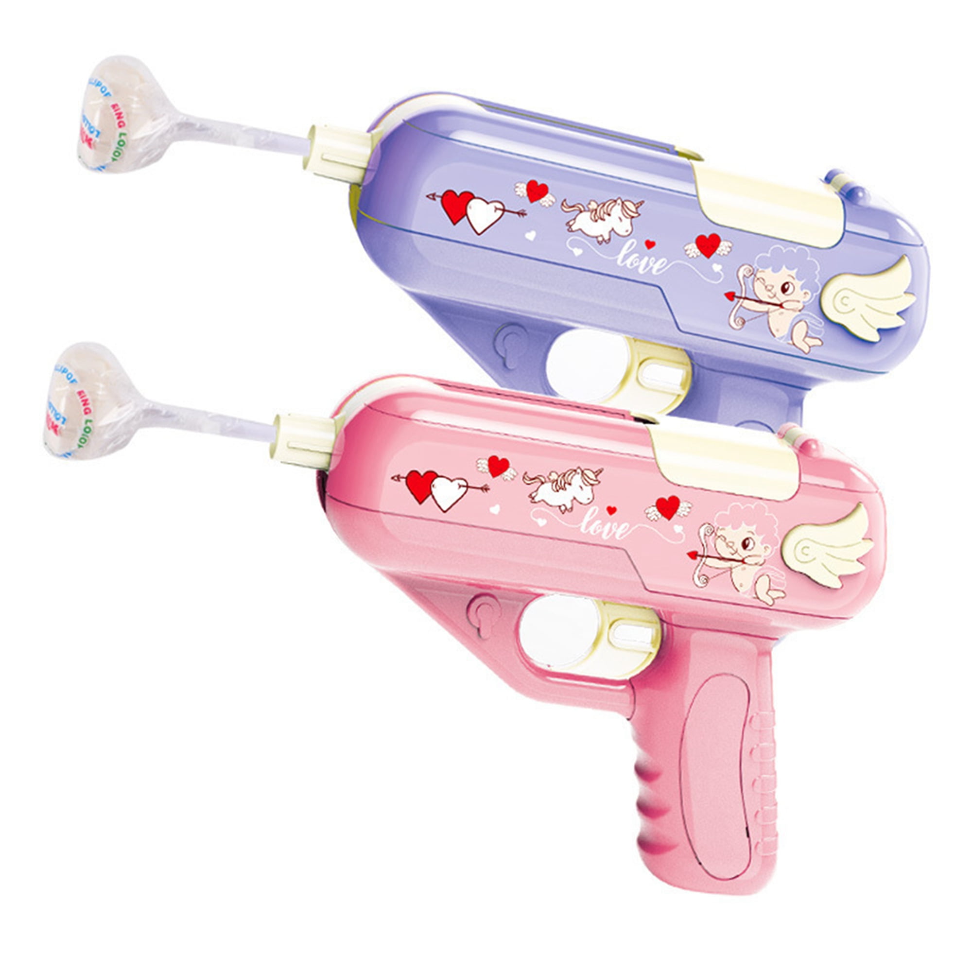 Details about   Lollipop Gun Creative Gift Children Toy Storage Toy Mother‘S Day Candy Gun Sugar 