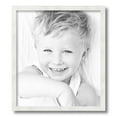 thumbnail image 2 of ArtToFrames 15" x 17" White Stain Picture Frame, 15x17 inch White Wood Poster Frame (WOM-4110),  Pack, 2 of 8