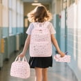 thumbnail image 2 of Mochila escolar Bluboon para adolescentes con lonchera y estuche para lápices, 2 of 7