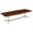 Hansen Cherry, variant on Bush Business Furniture 120W Boat Shaped Conference Table in Cherry