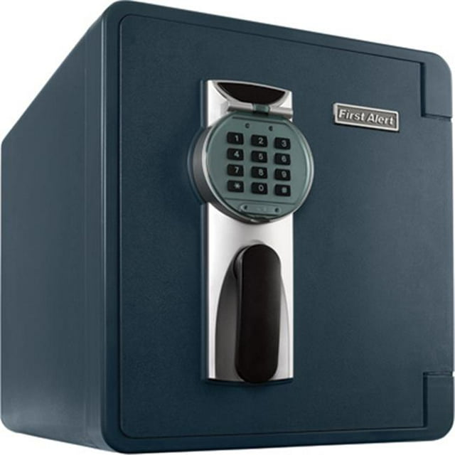First Alert 19672 Waterproof & Fireproof Anti-Theft Digital Safe - 0. 94 cu. ft. Capacity, Model No. 2087DF