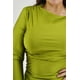 thumbnail image 4 of Blusa escote barco Roman Fashion 1852 Verde 40, 4 of 7