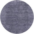 thumbnail image 1 of Ahgly Company Indoor Round Mid-Century Modern Purple Oriental Area Rugs, 6' Round, 1 of 6