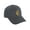 Charcoal, variant on Low Profile Adjustable Baseball Dad Hat Cap Old English Font Alphabet A to Z, Navy Hat Gold B