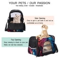 thumbnail image 3 of Wolf 17x10x11.8 in Pet Carrier Bag - Fabric 900D Oxford Cloth - Sherpa Base - Nylon Webbing - Comfy & Durable Pet Travel Bag for Small Dogs - 200 Characters., 3 of 7