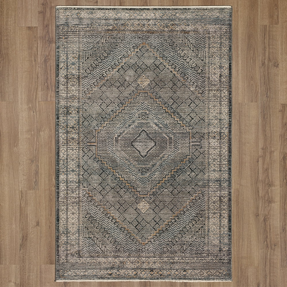 Mohawk Home Briarwood Woven Area Rug, Grey, 5' 3" x 8'