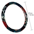 thumbnail image 4 of Hearts Battle 14.5 Inch Printing PVC Leather Auto Accessories Steering Wheel Cover Car Wheel Covers, 4 of 6