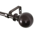 thumbnail image 5 of UTOPIA ALLEY Wall Mounted 3/4 Inch Curtain Rod - Curtain Rods For Windows 28 to 48 Inch, Adjustable Drapery Rods, Oil rubbed bronze Bedroom Curtain Rods, Tapestry Poles (Oil rubbed bronze, 28"-48"), 5 of 9