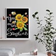 thumbnail image 1 of Cuadros Decorativos 5D girasol abeja completo taladro redondo diamante dibujo resina Rhinestone mosaico decoración Tmvgtek embutido en tela, 1 of 9