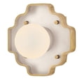 thumbnail image 7 of 48410LTP-LL Hinkley Lighting Howe - 5W 1 LED Small Wall Sconce-7.5 Inch Tall and 7.5 Inch Wide-Light Taupe Finish, 7 of 7