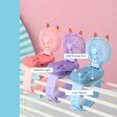 thumbnail image 4 of Amdohai Children USB Watch Fan Wristband 3 Air Speed Multicolor Detachable Rotating Portable Hands Free Mini Fan, 4 of 8