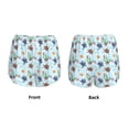 thumbnail image 5 of Lsque Turtle Printed Women's Running Shorts with Liner Pockets,Elastic Quick Dry Workout Athletic Gym Yoga Shorts,Womens High Waist Shorts-Small, 5 of 9