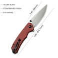 thumbnail image 3 of CIVIVI Brazen Pocket Knife Folding Knife C2102B, 3 of 7