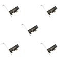 thumbnail image 1 of Methold Tarjeta adaptadora PCI-E a M.2, flexible, de estado sólido, ajustable, velocidad completa, compatible con tarjetas de expansión de conversión Type2 NO2, 1 of 6