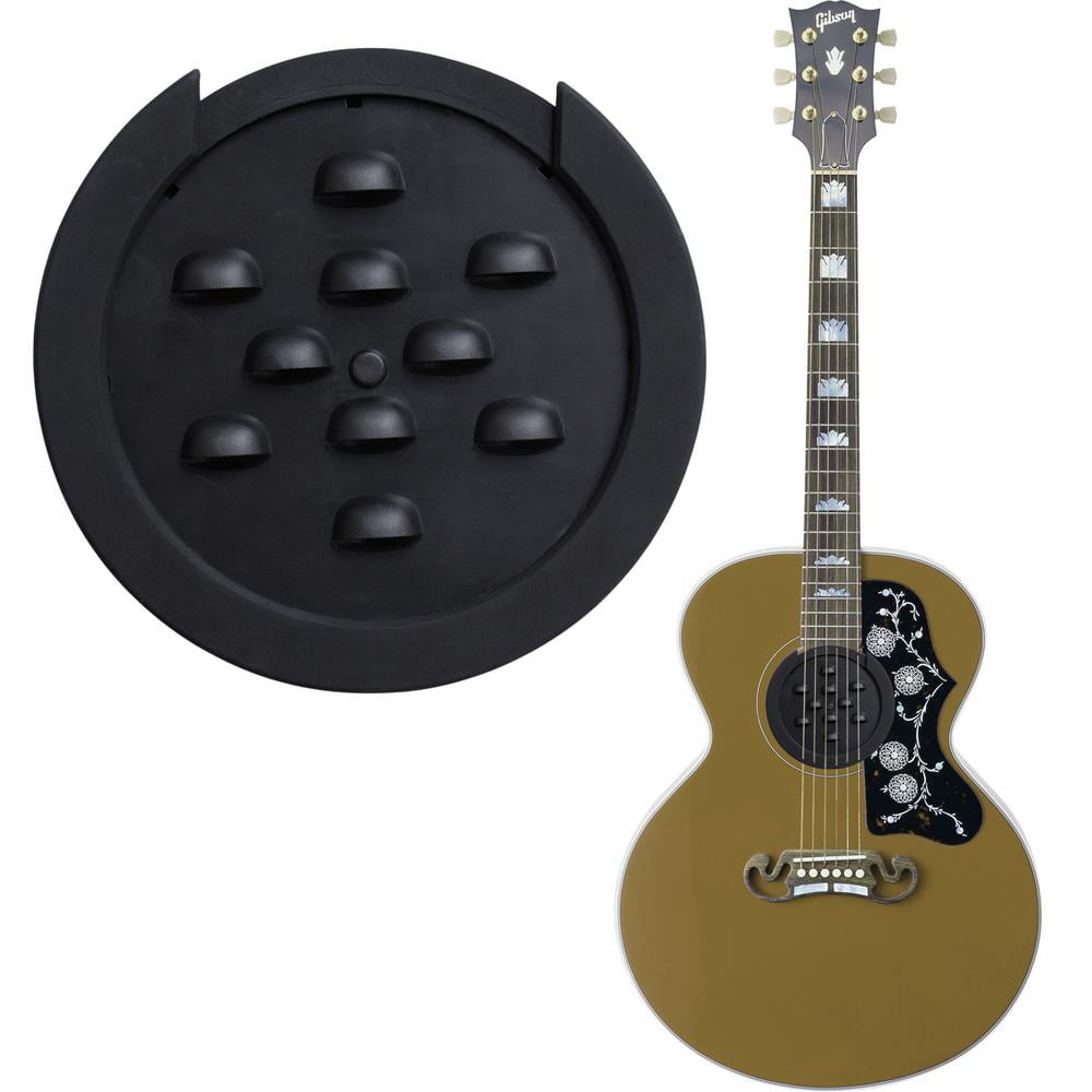 Durable Adjustable 100mm Sound Hole Cover Spare Parts for Acoustic Electric Guitar Guitar Sound Hole Cover 