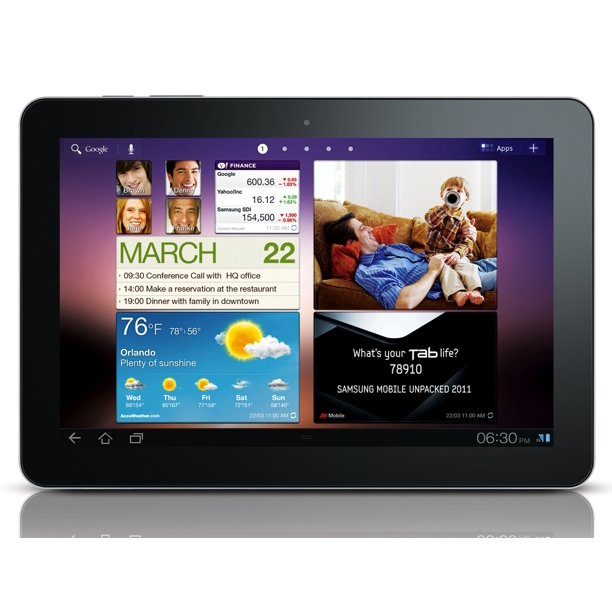 Samsung Galaxy 10.1 WiFi Tablet - Grey (Refurbished) - Walmart.com