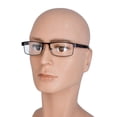 thumbnail image 3 of Rectangular Reading Glasses Metal Readers Vintage Business For Mens, 3 of 5