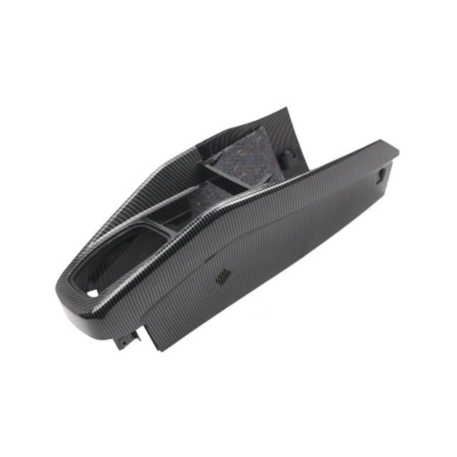 Embellecedor de consola central para Volkswagen Golf Jetta 1J1863201L, 1J1863201D Patrón de carbono