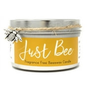 Beeswax Candle - Just Bee (no added scent) 6oz