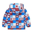 thumbnail image 3 of Hiijoy Infant Girls Windbreaker Hooded Jacket Cartoon Prints Zipper Outerwear Coat, Sizes 12M-5T, 3 of 3