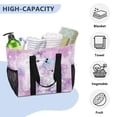 thumbnail image 5 of Large Capacity Handheld Storage Bag, Thickened Travel Organizer Bag for Picnic, Luggage & Clothing Adorable Long-haired Kittens with Bows, 5 of 7