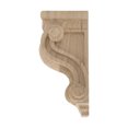 thumbnail image 4 of American Pro Decor 5APD10470 Small Plain Wood Corbel, 4 of 6