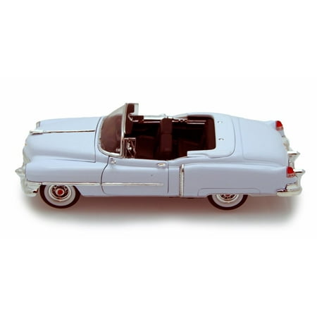 - 1953 Cadillac Eldorado Convertible, White - Welly 22414 - 1/24 scale Diecast Model Toy Car