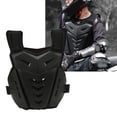 thumbnail image 1 of Chaleco De Armadura De Motocicleta, Equipo De Protección Para Montar, PP EVA Negro, Buena Transpirabilidad Para Andar En Monopatín, 1 of 7