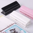 thumbnail image 5 of Adjustable 6-Hole Desktop Punch Puncher for A4 A5 A6 B7 Dairy Planner Organizer Six Ring Binder with 6 Sheet Capacity, 5 of 7